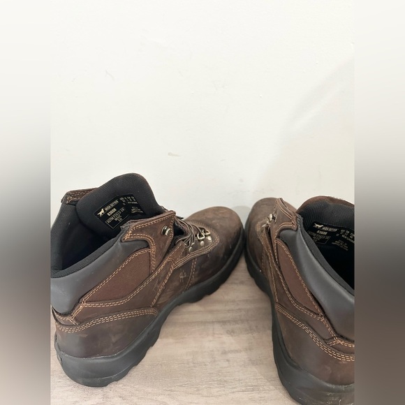Irish Setter Ely Boots Men 12 Brown Leather Steel Toe Utility Work 6" Red Wing - Picture 5 of 7